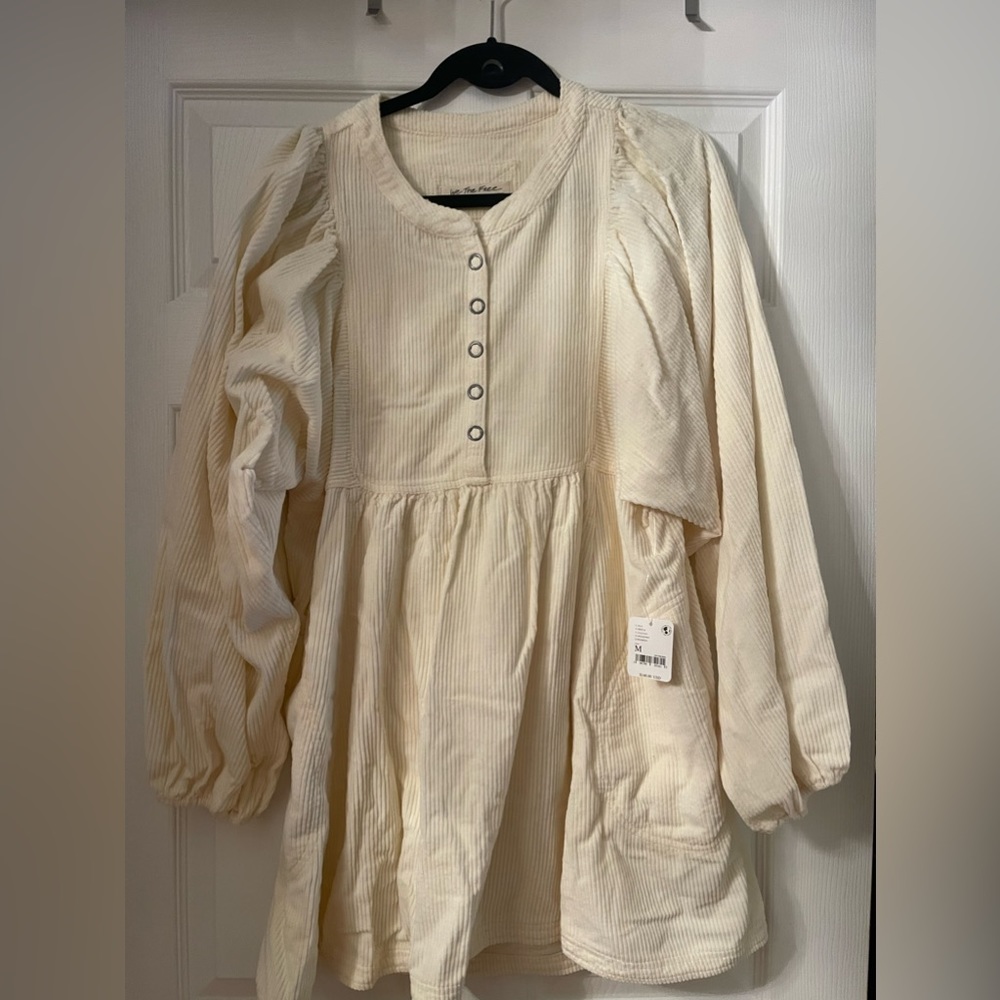 Cord tunic/ivory